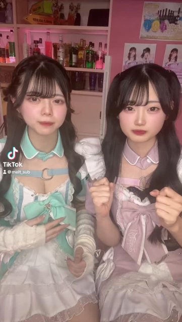 最初はキュン❣️❣️
⁡
びび×まいり
⁡
#アイドル #コンカフェ #秋葉原 #メルトアスリープ